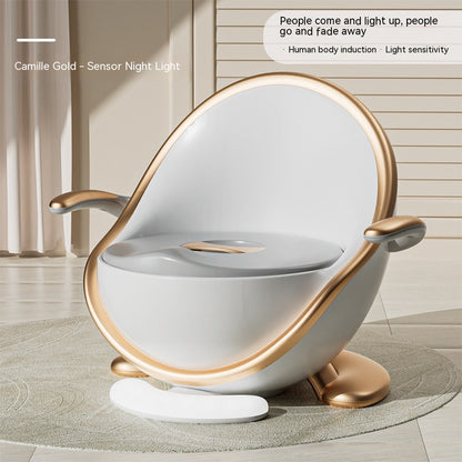 Fashion Simple Children's Toilet With Inner Bucket