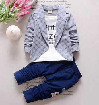 2021 toddler baby clothes children suit 0-3 years old suit + pants children's sportswear boys girls children's clothing brand