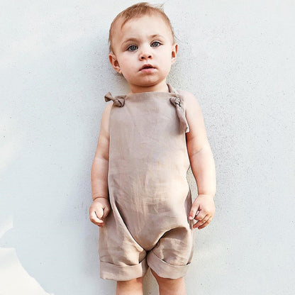 Children's Overalls Shorts Ins Boys And Girls Baby Jumpsuit