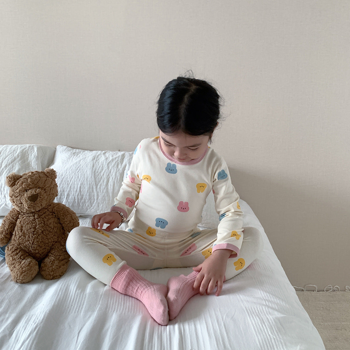 Korean Style Children's Loungewear Suit