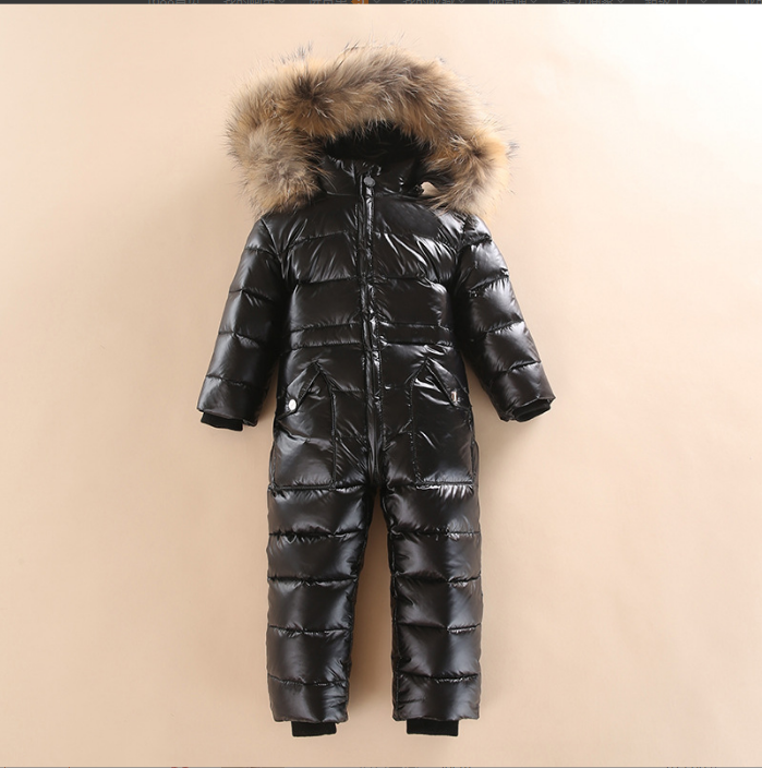 Children's Thick And Warm One-piece Down Jacket